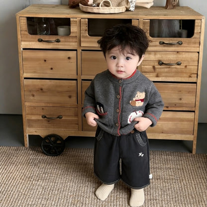 【BABY&KID】くまさんニットカーディガンSK104127
