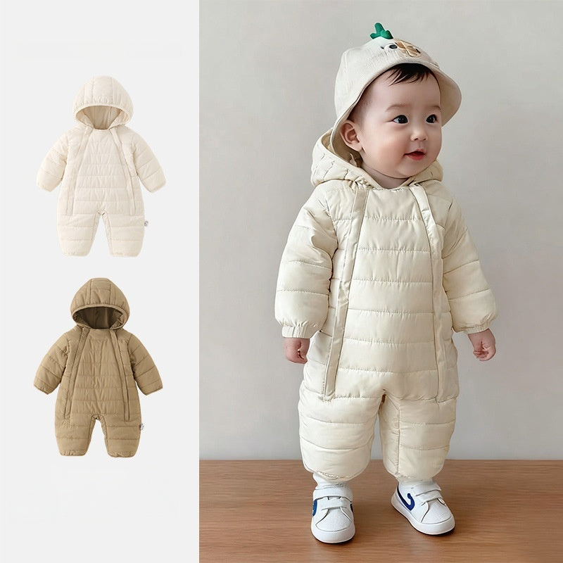 【BABY】冬新作韓国風シンプルあったかカバーオールSK103219