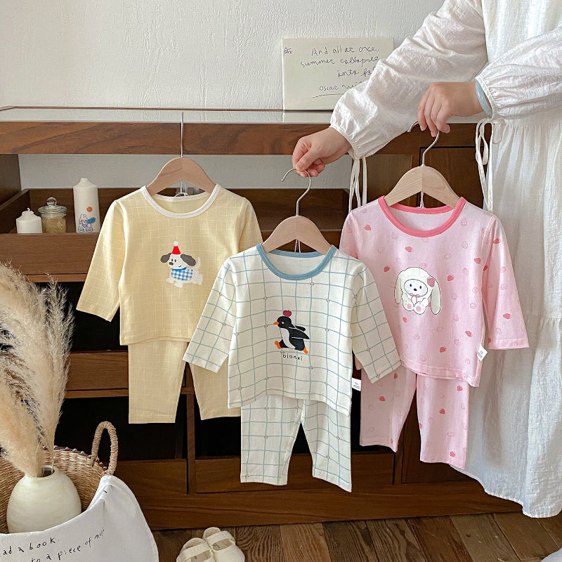 【BABY】カートゥーンルームウェアセットアップSK100533
