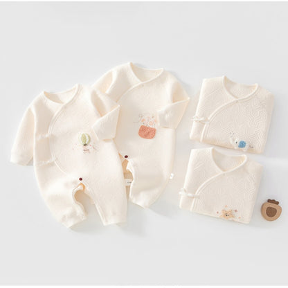 [BABY] New Winter Collection Embroidered Quilted Coverall SK108205