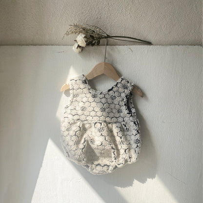 【BABY】冬新作ハート型＆フラワー型ロンパースSK11312