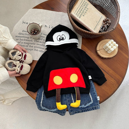 【BABY&KID】韓国風フード付きスウェットSK104128