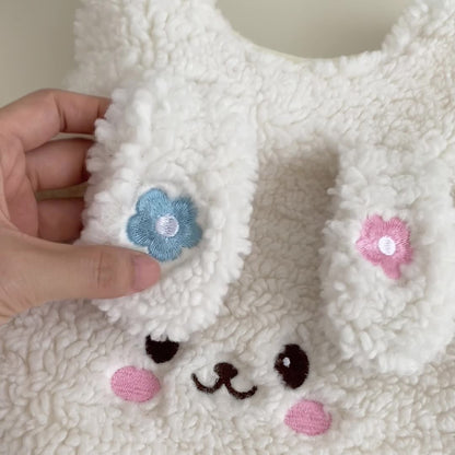 【BABY】冬新作うさぎデザイン裏起毛サロペットSK102702