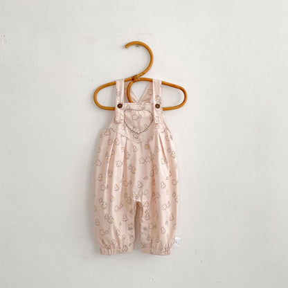 【BABY&KID】小花柄サロペットSK100626