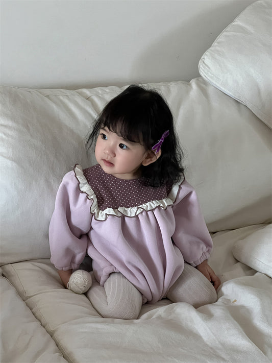 【BABY】フリル付きロンパースSK11511