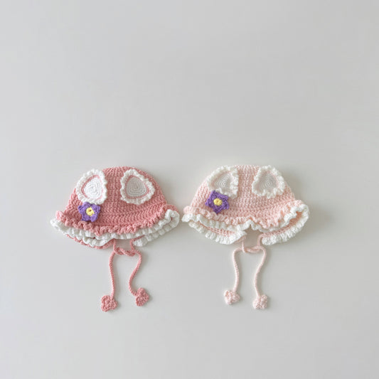 【HAT】かわいい手編みニット帽子SK101633