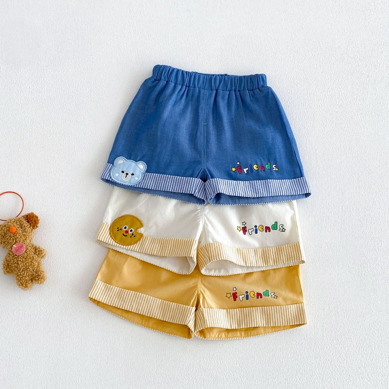 【BABY&KID】夏新作カートゥーンプリントショートパンツSK106118