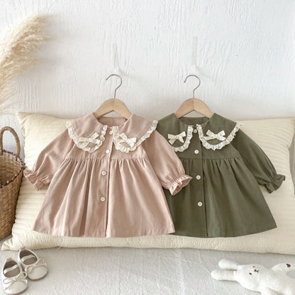 【BABY&KID】レトロドールカラー ワンピースSK092718