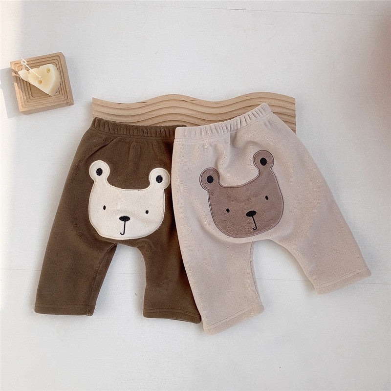 【BABY&KID】クマ柄パンツSK11516