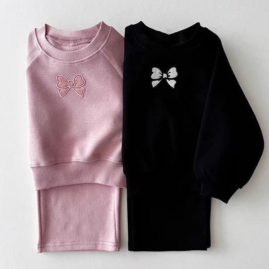 【BABY&KID】蝶結び柄セットアップSK051612