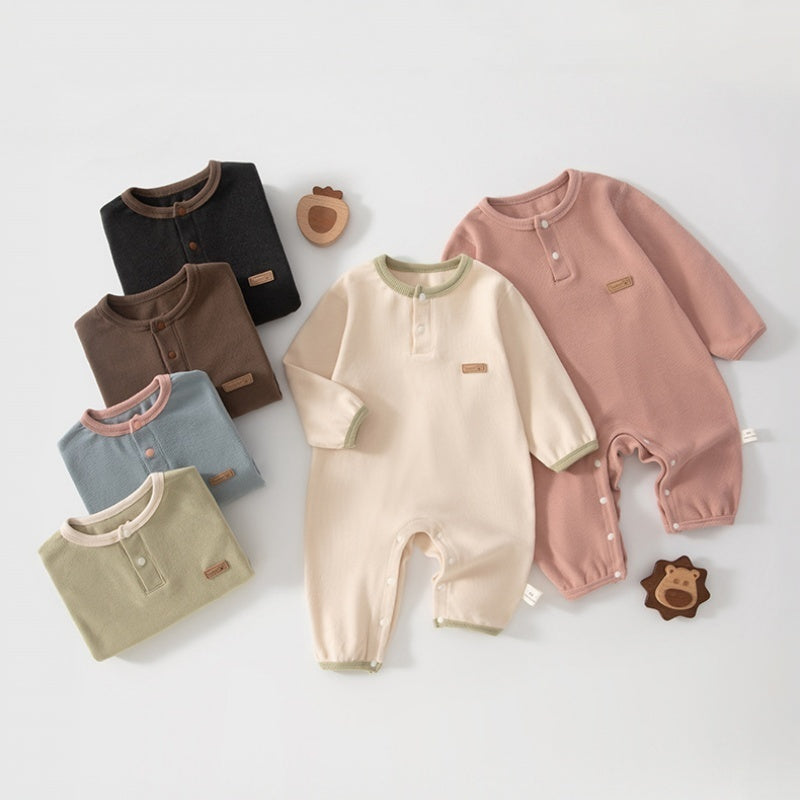 【BABY】無地シンプルカバーオールSK107521