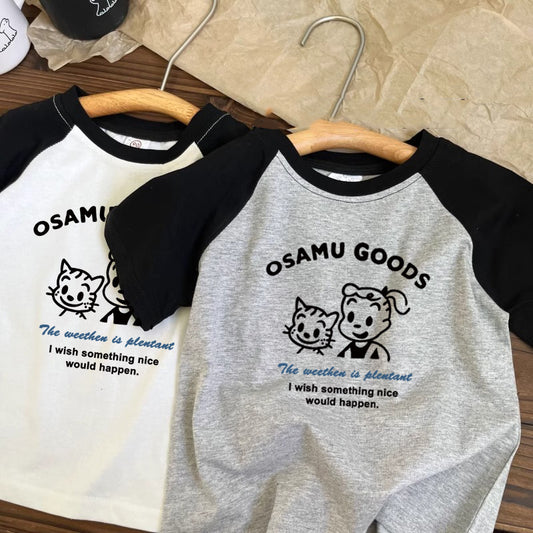 【BABY&KID】夏新作 キャラクタープリントTシャツSK092228