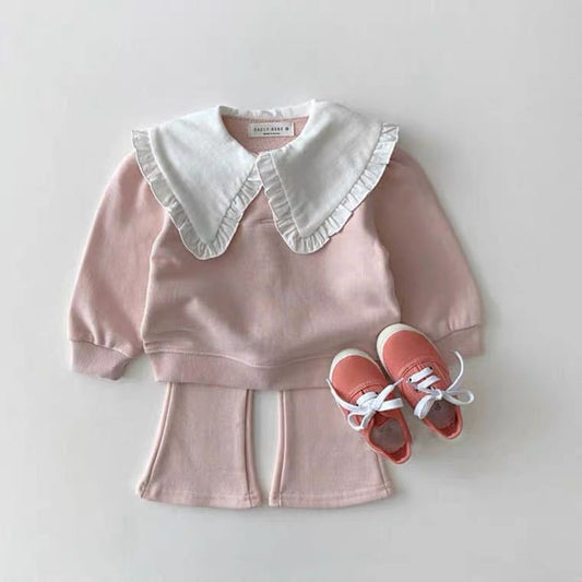 【BABY&KID】フリル襟セットアップSK051614