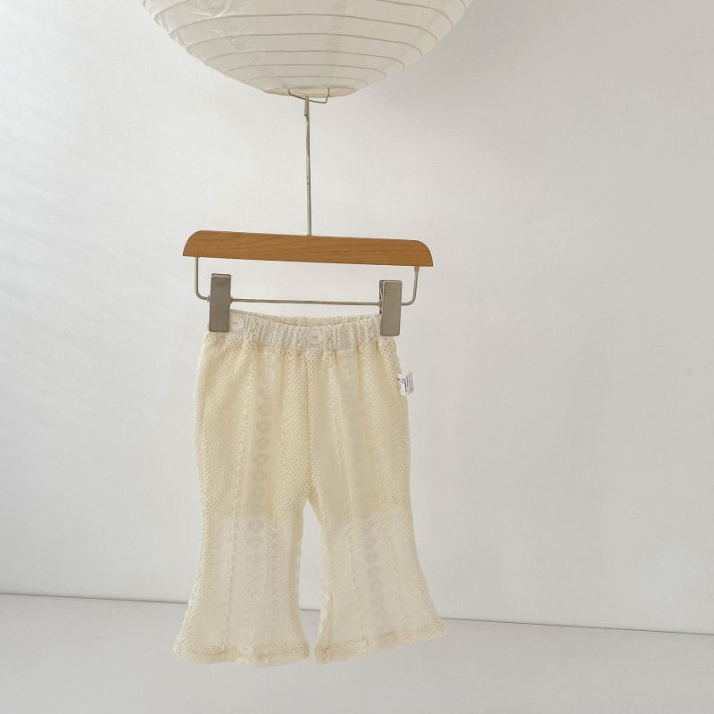 【BABY&KID】夏新作 透かし編みセットアップ、パンツSK104930