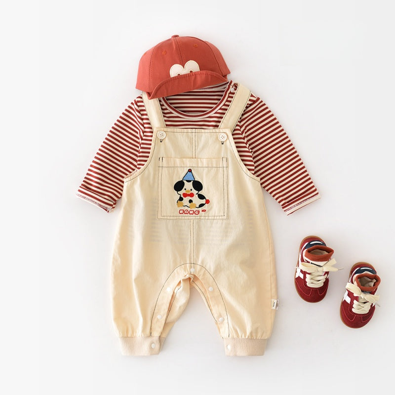 【BABY】ビッグポケットサロペットSK100523