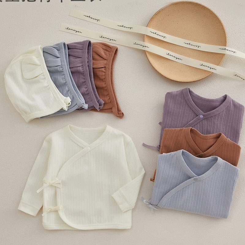 【BABY】コットンジャカード短肌着SK107507