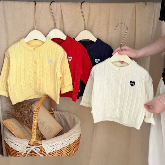 【BABY&KID】ハートニットカーディガンSK101919