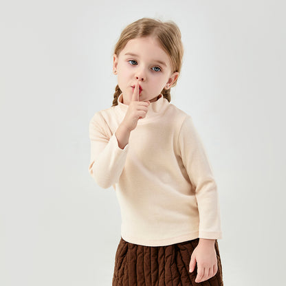 【BABY&KID】半高襟長袖インナーシャツSK012508