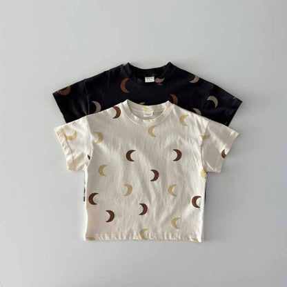 【BABY】夏新作 月総柄TシャツSK091723