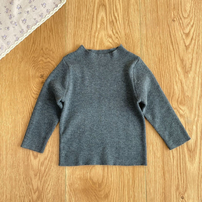 【BABY-予約限定】冬新作ヘップバーン風ドレスワンピ＆ニットインナー2点セットSK102231