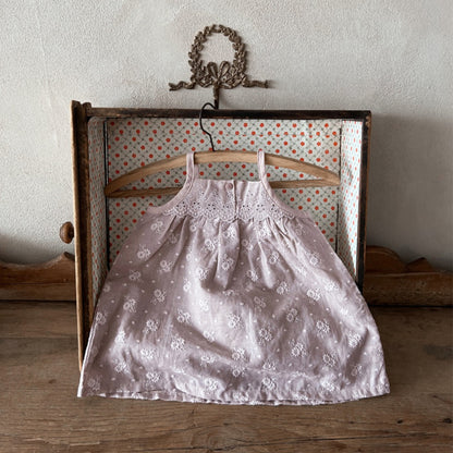 【姉妹服】夏新作 ヴィンテージ風総刺繍キャミロンパース、ワンピースSK082517
