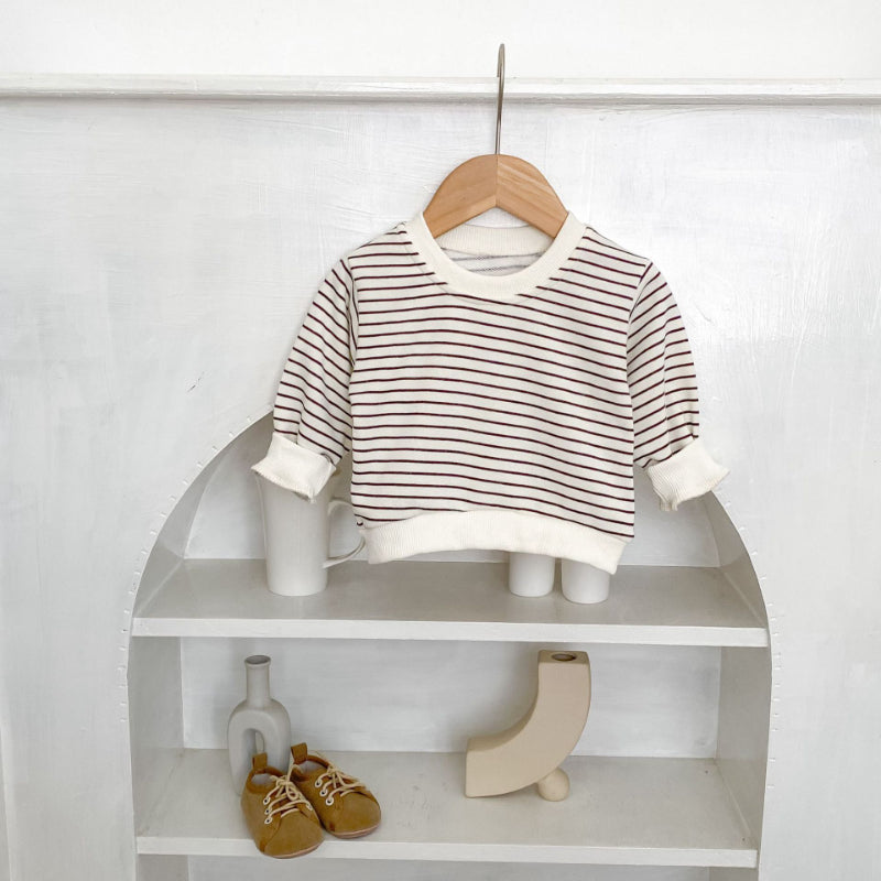 【BABY&KID】ボーダースウェットプルオーバーSK100631