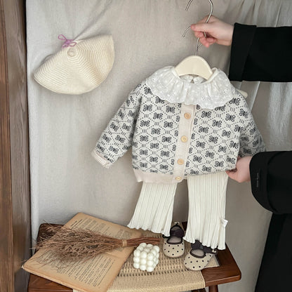【BABY&KID】ジャカードニットカーディガンSK101818