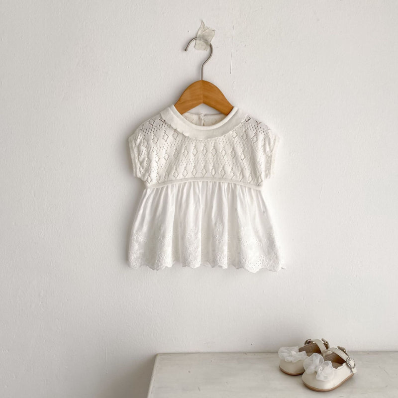 【BABY&KID】夏新作 ノースリーブニットトップスSK080107