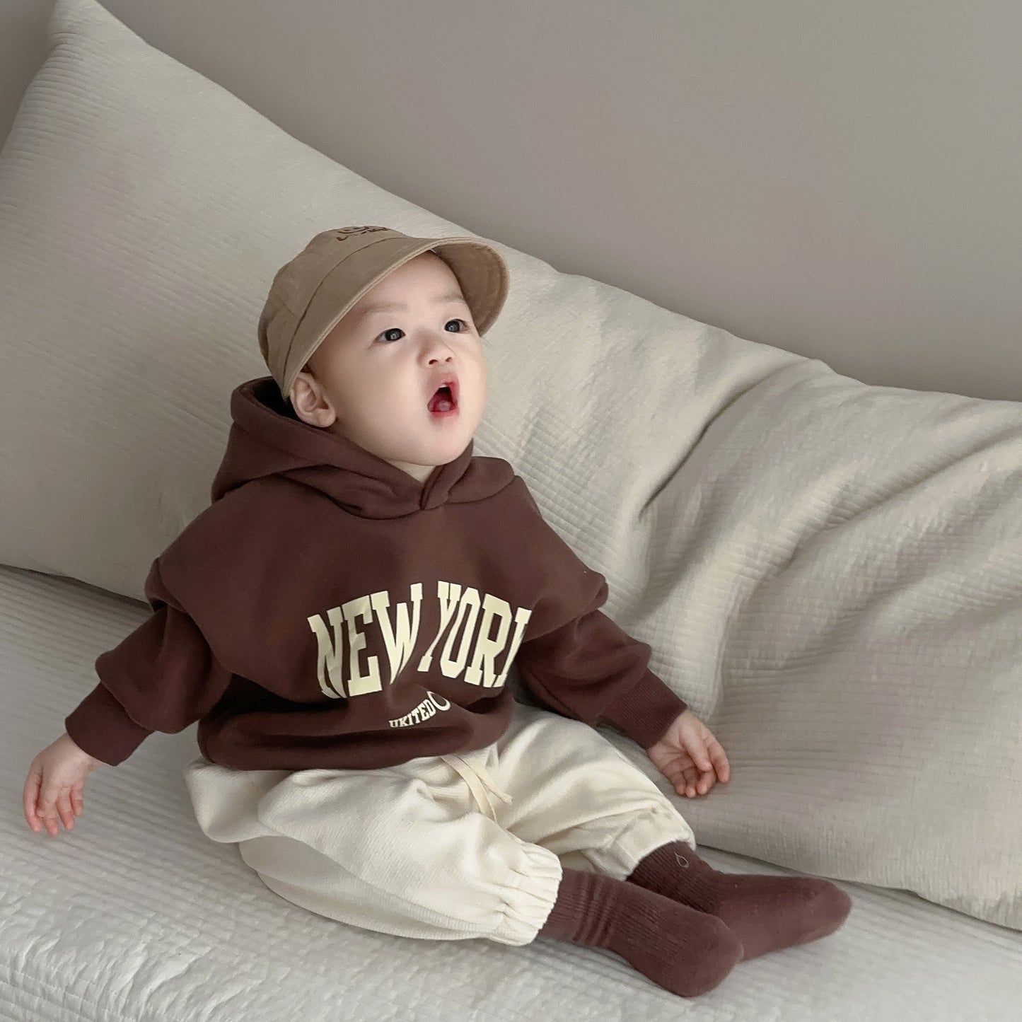 【BABY&KID】【BABY&KID】NEWYORKオシャレトレーナーSK11534