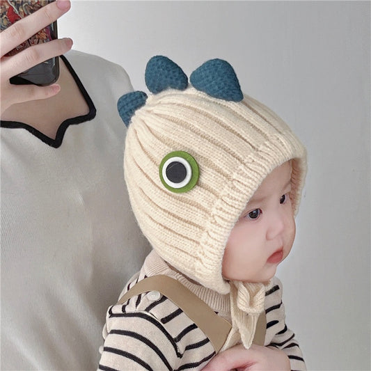 【HAT】恐竜デザイン耳あて帽子SK102436