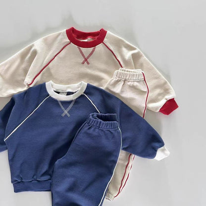 【BABY&KID】韓国風セットアップスウェットSK101920
