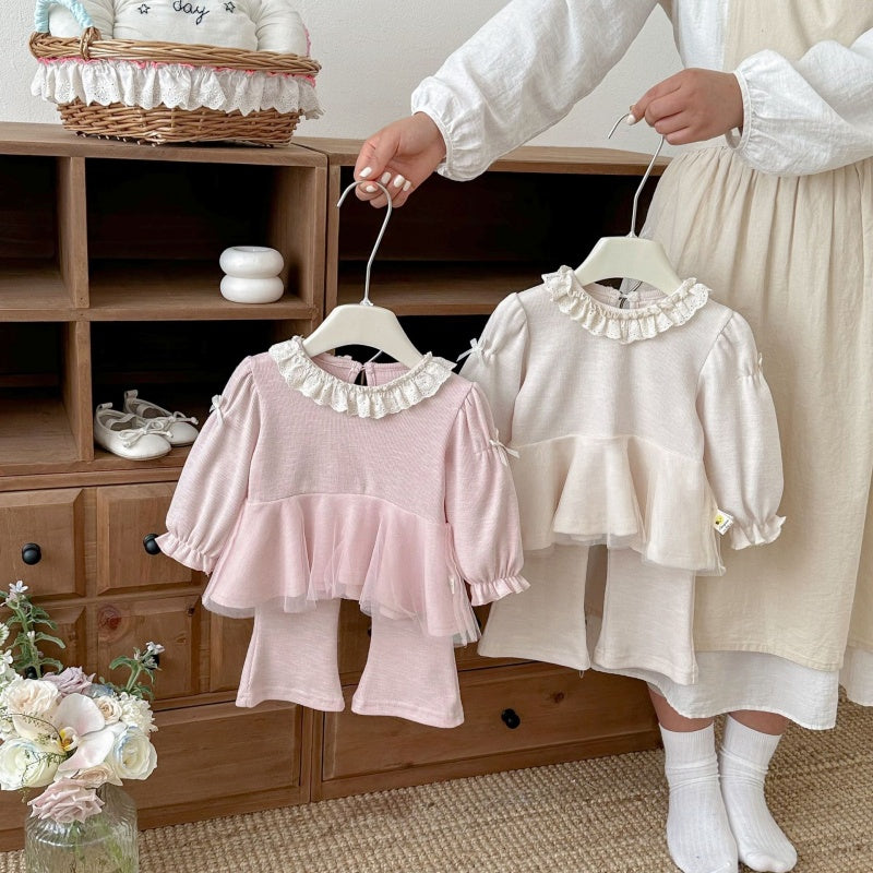 【BABY&KID】チュール蝶結びセットアップSK104309