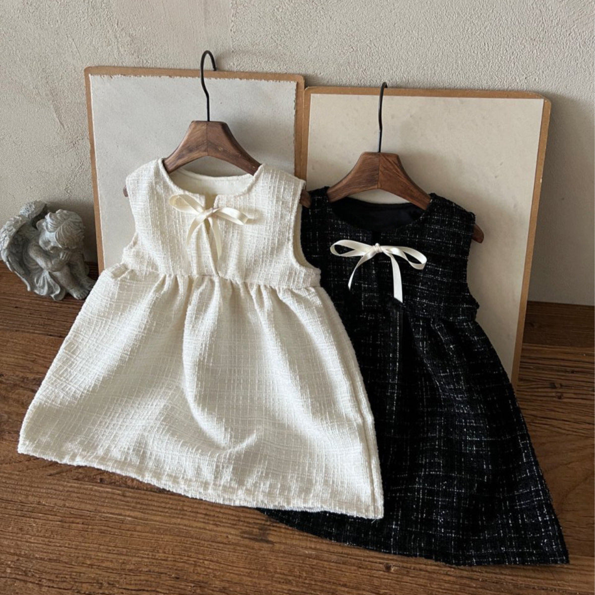 【BABY】リボン付きノースリーブワンピースSK030811