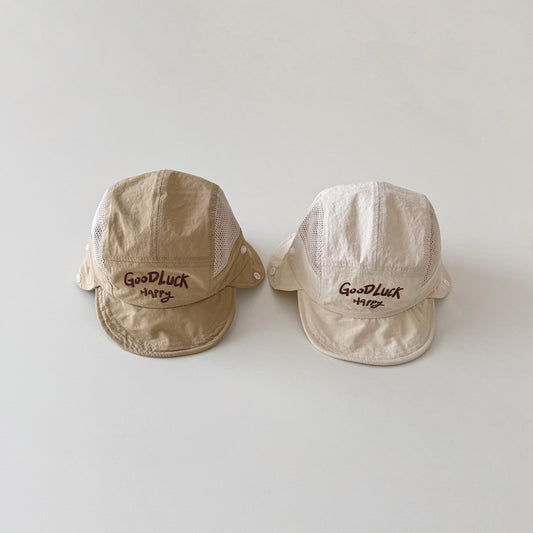【HAT】ネックガード付きUV帽子SK105416
