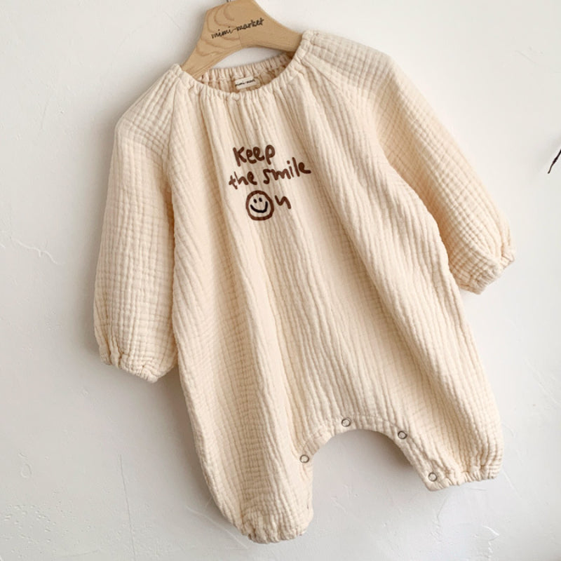 【BABY】英字プリントカバーオールSK010325