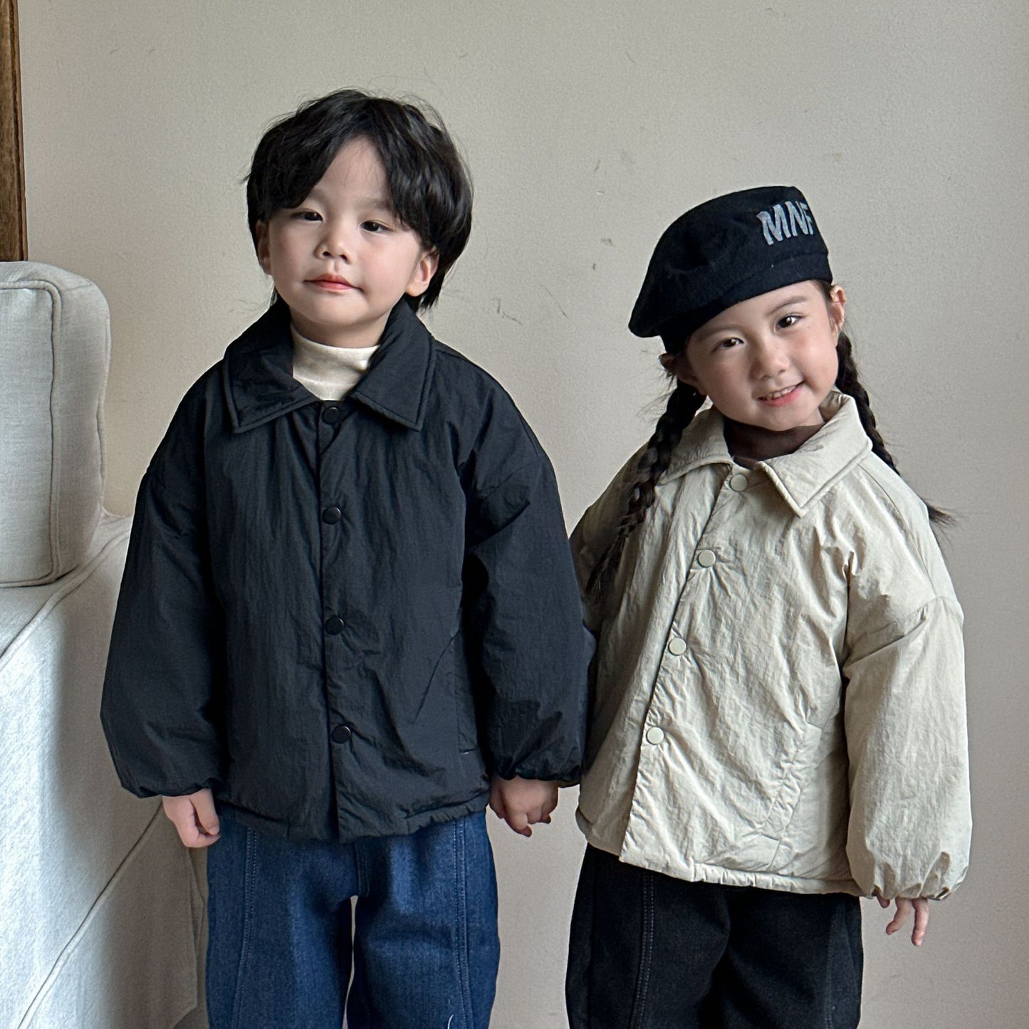 【BABY&KID】暖かい厚手アウターSK012609