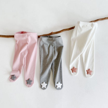 【BABY】星シンプルレギンスSK022104