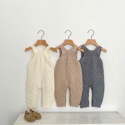 【BABY】ベーシックニットサロペットSK100720