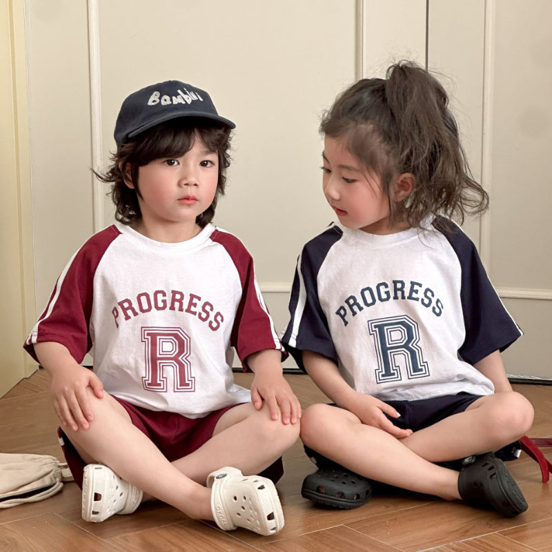 【BABY&KID】夏新作 PROGRESSスポーツセットアップSK072104