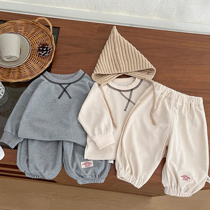 【BABY&KID】ワッフルリラックスセットアップSK101829