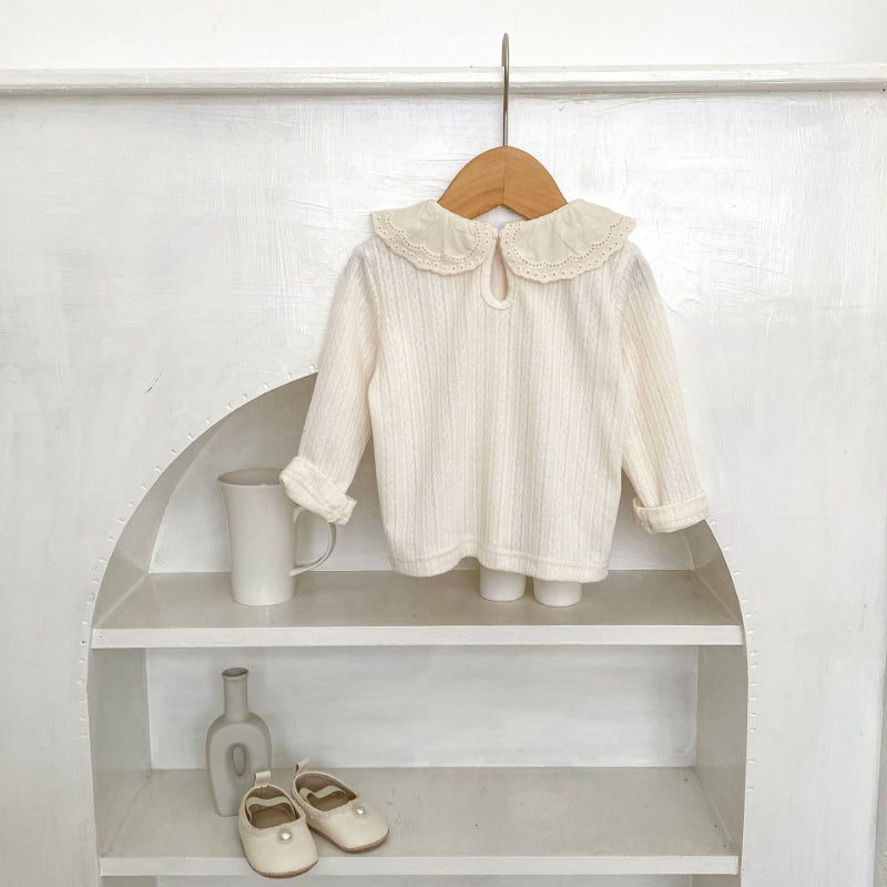 【BABY&KID】レース襟TシャツSK100624