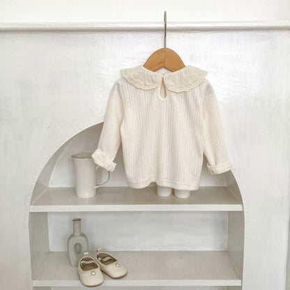 【BABY&KID】レース襟TシャツSK100624
