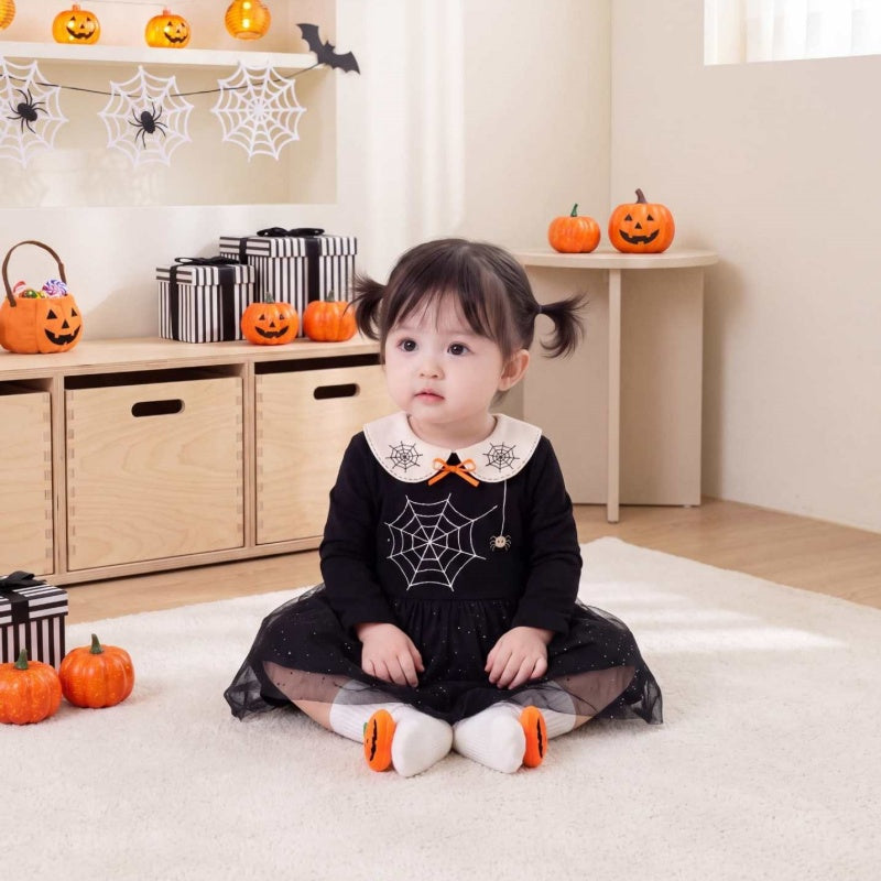 【BABY&KID】クモプリントワンピースSK107310