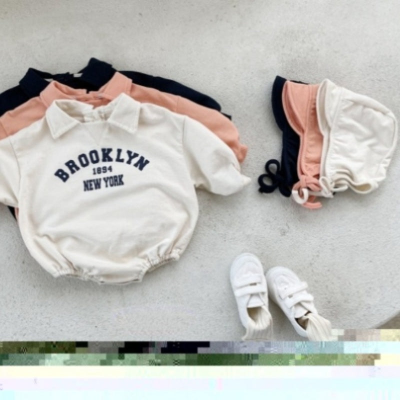 【BABY】襟付きスウェット＆帽子SK010323