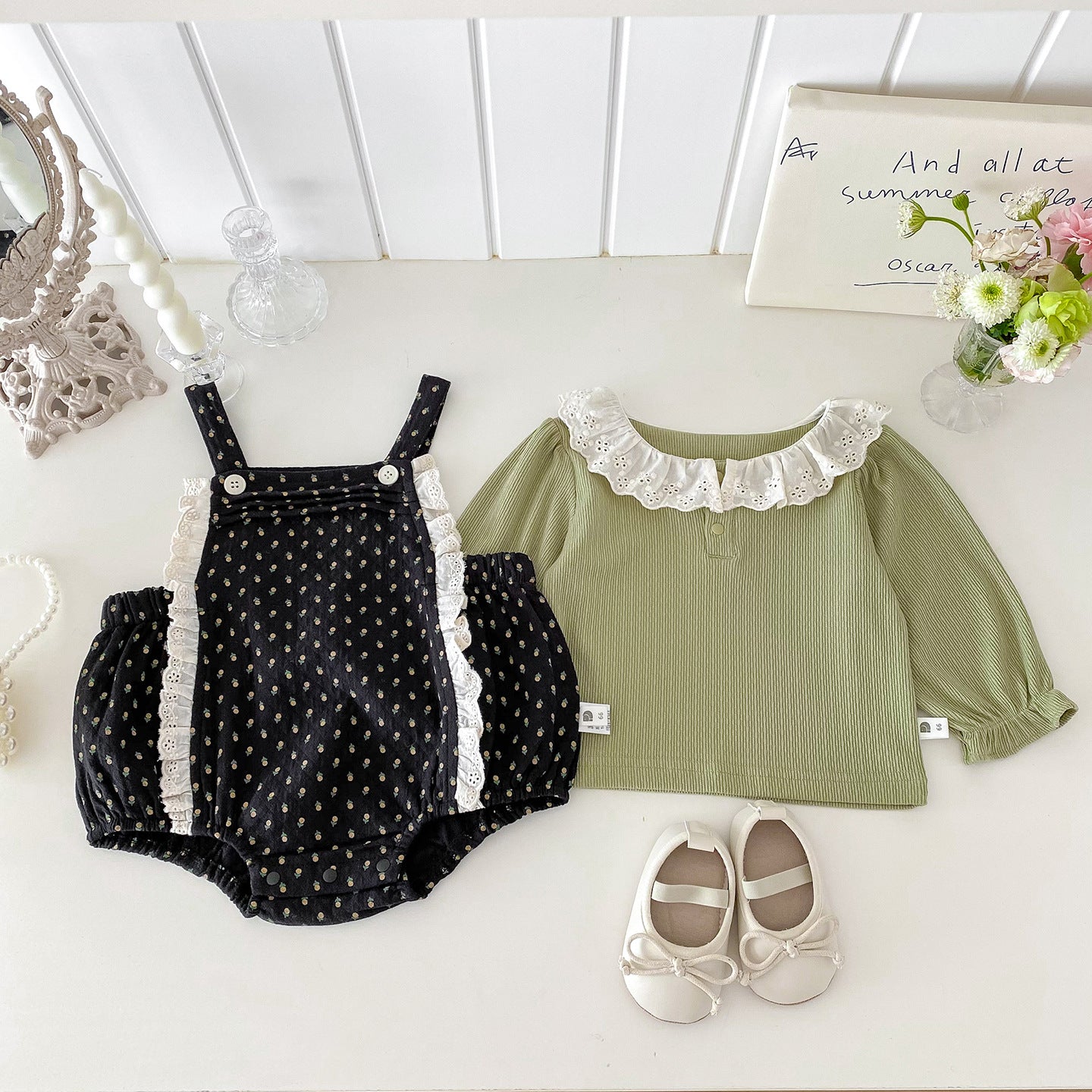 【BABY】レモンロンパース&ソフトトップスSK100421