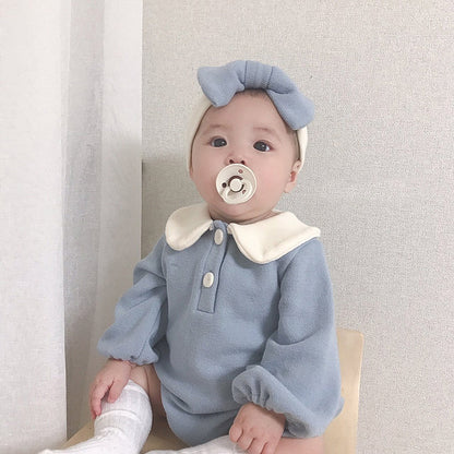 【BABY】韓国風 レトロプリンセスロンパースSK020902