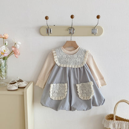【BABY&KID】花びらタンクワンピース、TシャツSK092720