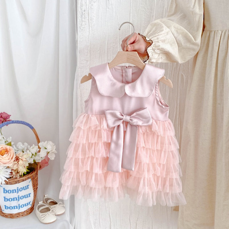 【BABY&KID】夏新作 ピンクケーキワンピースSK080115