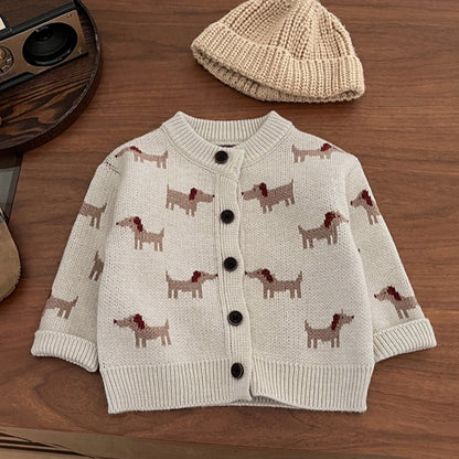 【BABY&KID】カートゥーンニットカーディガンSK101819