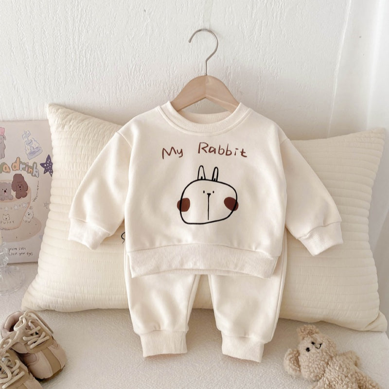 【BABY&KID】MY RABBIT可愛いセットアップSK032804